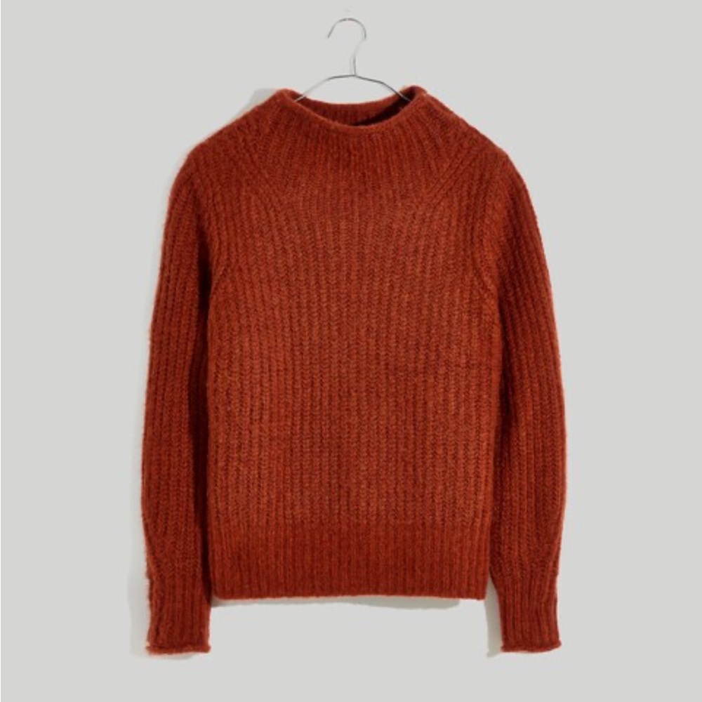 Madewell Loretto Mockneck Pullover Sweater